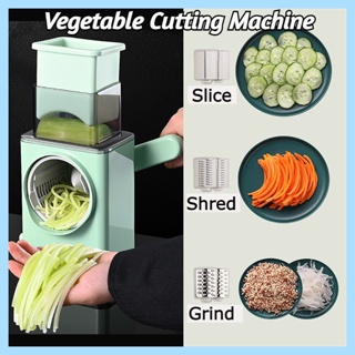 Multi-Function Vegetable Shredder Cutter and Chopper Cucumber Slicer Cube  Strip Cutting Machine - China Vegetable Shredding Slicing Machine,  Vegetable Chopper Slicer Cutter