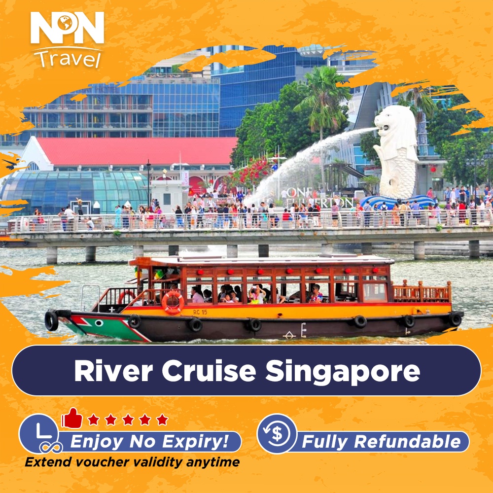 [River Cruise Singapore] Clarke Quay Jetty Boat Ride (40 Mins) Open