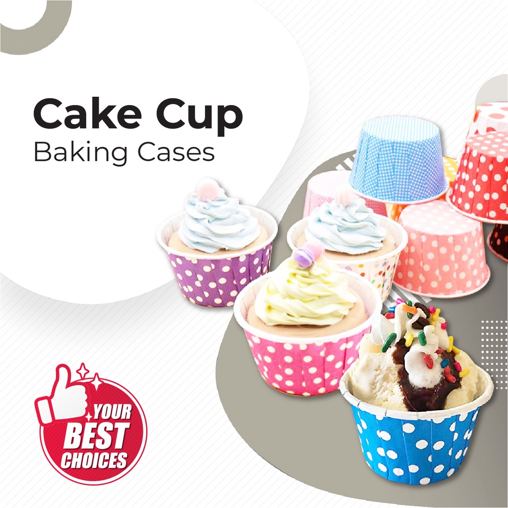 Cream nozzles Pastry Socket 5Pcs Extra Large Cupcake Paper Cups