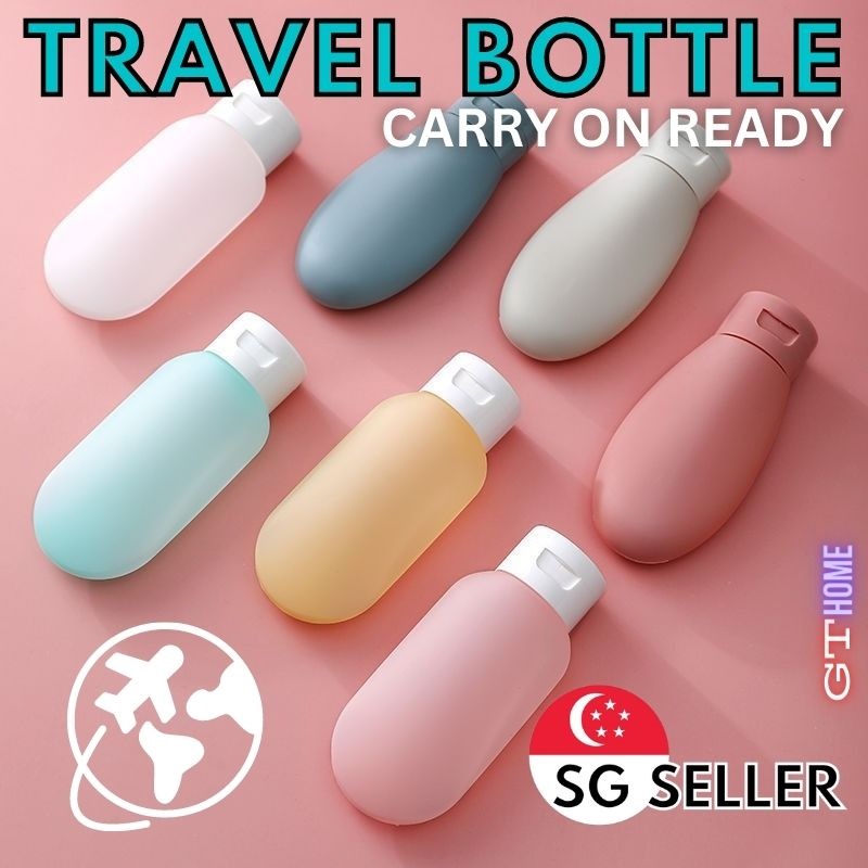 [Pack of 3] Travel Bottles TSA Approved Containers 60ml / 100ml Leak