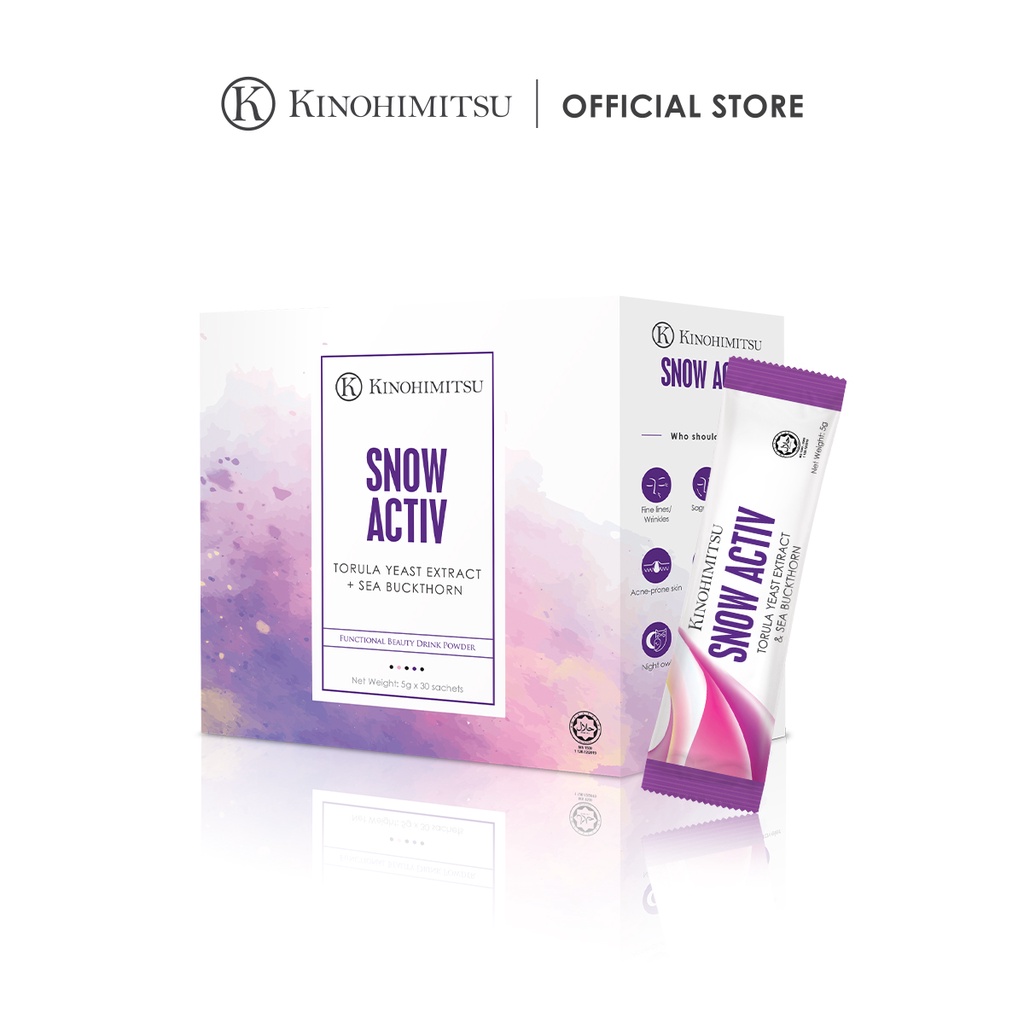 [New] Kinohimitsu Snow Activ 30's/30's x 2 (Whitening From Head to Toe)