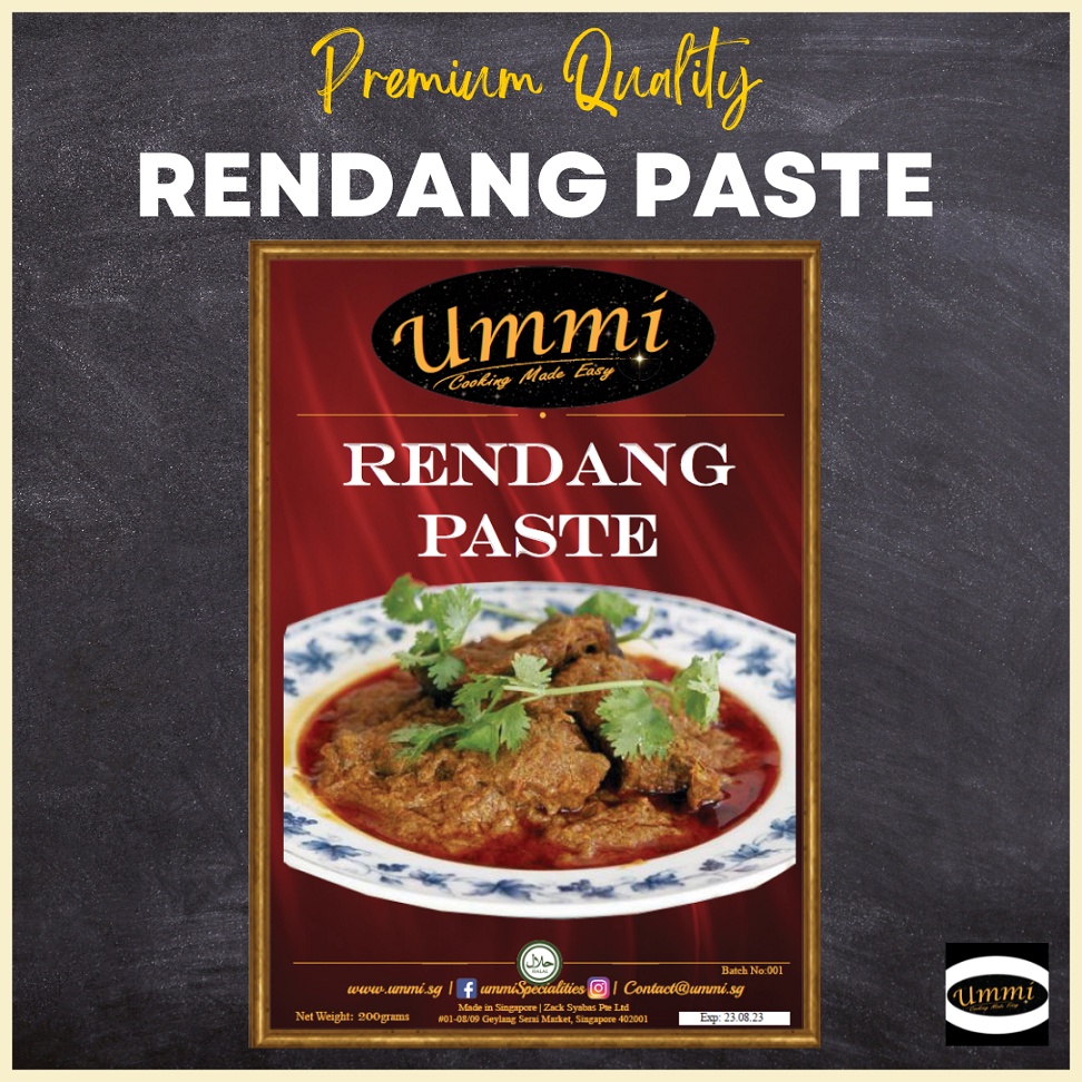 Instant Gravy / Cooking Paste (Rendang) by UMMI | Shopee Singapore