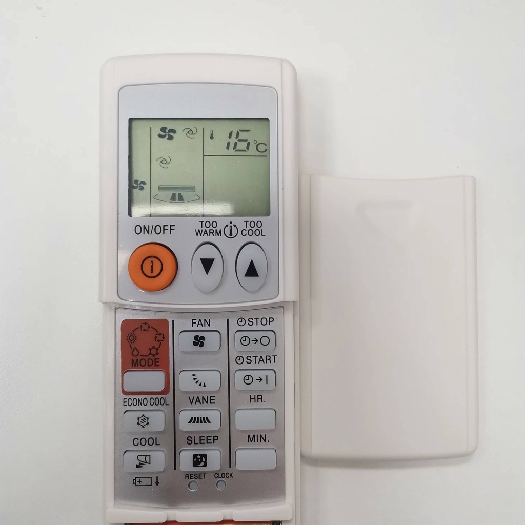 Télécommande De Rechange KD06ES - Compatible Avec Appareils KM05E, KD05D, KM09A, KM09D, KM09E, KM09G - Blanche - 3