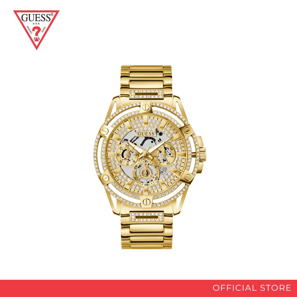 Guess men's crystal online watch