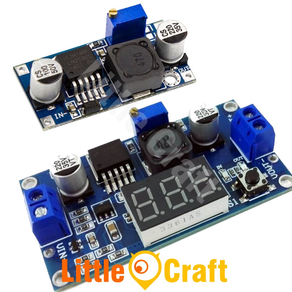 LM2596 DC-DC Adjustable Step-down Buck Converter | Shopee Singapore