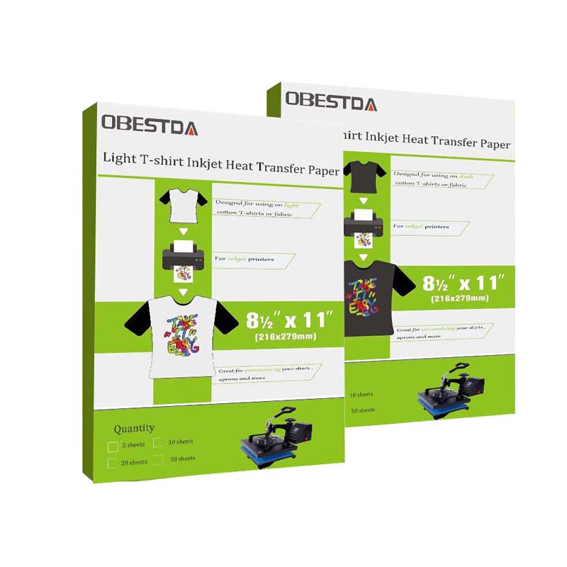 Heat Transfer Paper For light Dark Fabric T Shirt Printing Paper