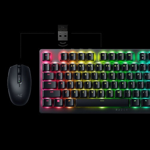 Razer Deathstalker V2 Pro Tenkeyless / TKL Bluetooth Wireless Keyboard - Gambar 2