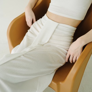 Maxi Women's Denim Skirt Tight Gyaru Long With Slit Skirts For