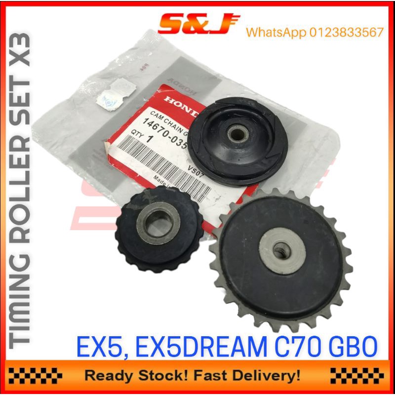 HONDA EX5 EX5 DREAM WAVE100 C70 GBO GBOJ TIMING ROLLER BIG TIMING