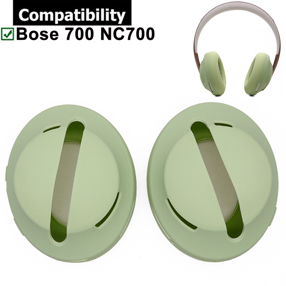 1Pair Protective Silicone Case Sweatproof Scratchproof Reusable Washable Cover Skin Case for Bose 700 NC700 Headphones Headsets Shopee Singapore