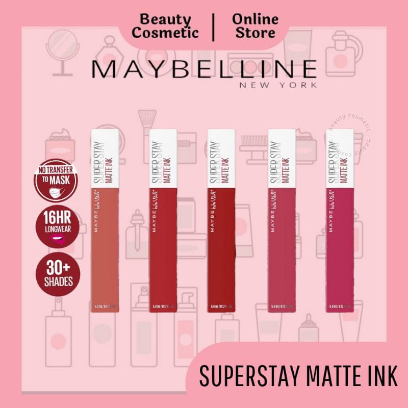 Maybelline Superstay Matte Ink ORIGINAL Lipstick Shopee Singapore