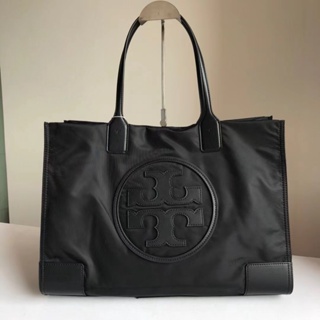 Tory Burch Natural & Classic Cuoio Blake Canvas Jumbo Tote | Best Price and  Reviews | Zulily