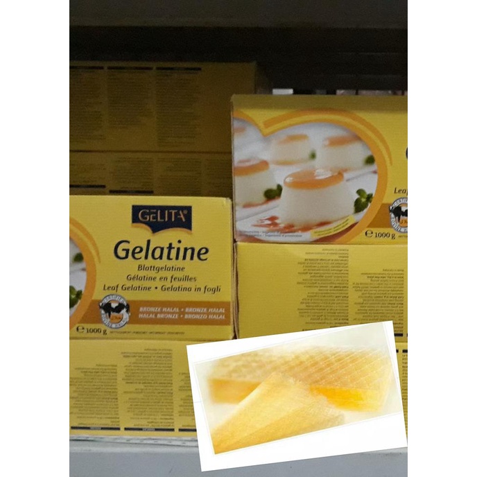 Gelatin Sheet HALAL by Gelita50 Grams (15 Sheets) Shopee Singapore