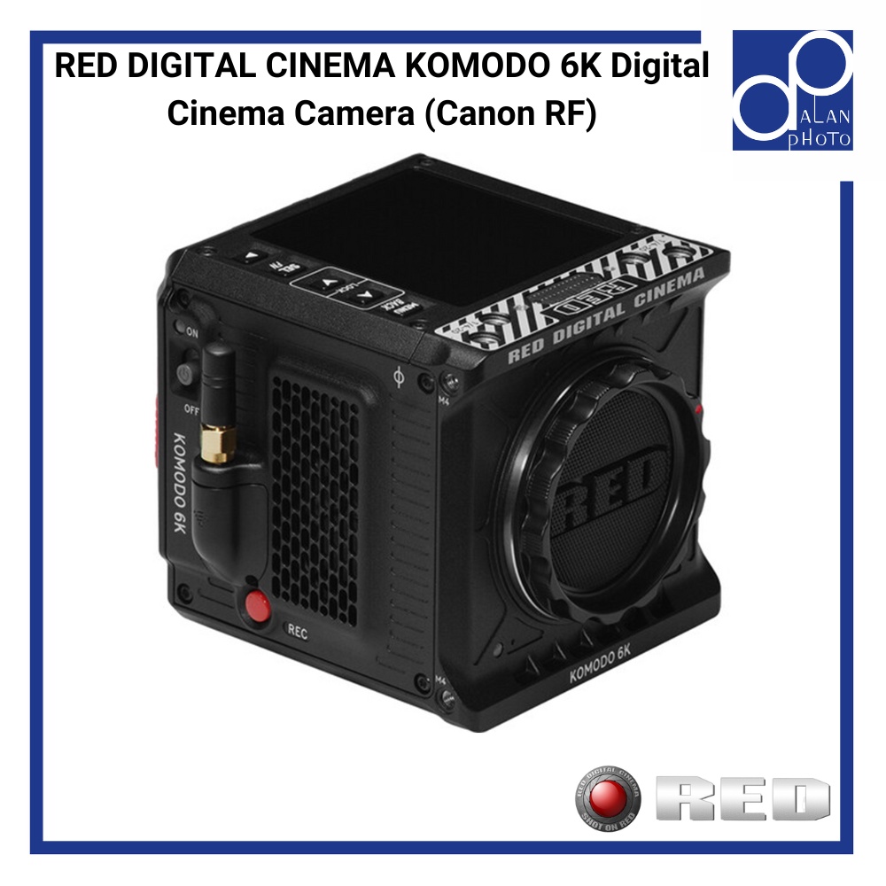 RED DIGITAL CINEMA KOMODO 6K Digital Cinema Camera (Canon RF