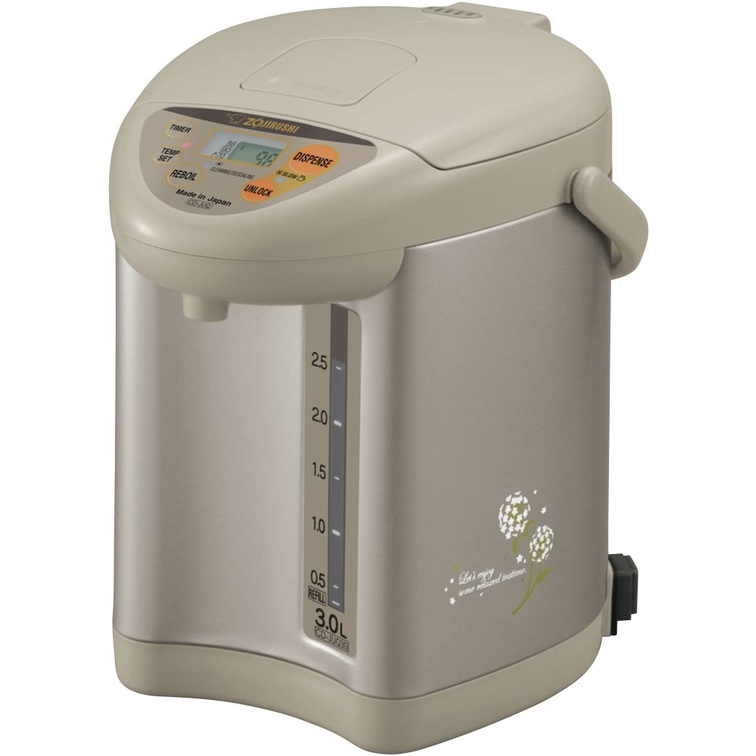 ZOJIRUSHI CDJUQ30 3L ELECTRIC AIRPORT WITH KEEP WARM FUNCTION, MADE IN
