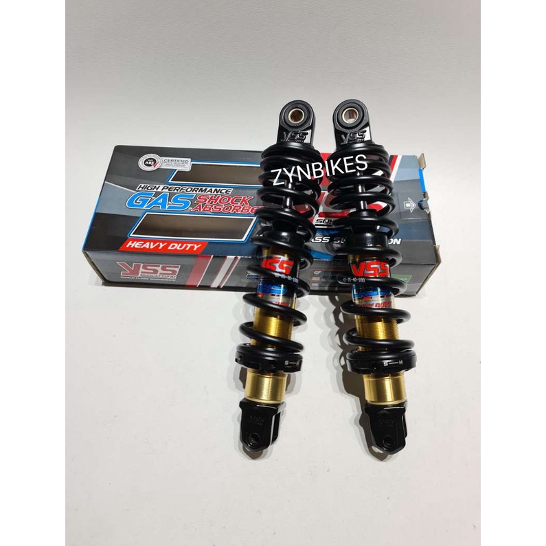 YSS HEAVY DUTY SUSPENSION 275MM LOWER YAMAHA NMAX 155 V2 AEROX 155 NVX ...