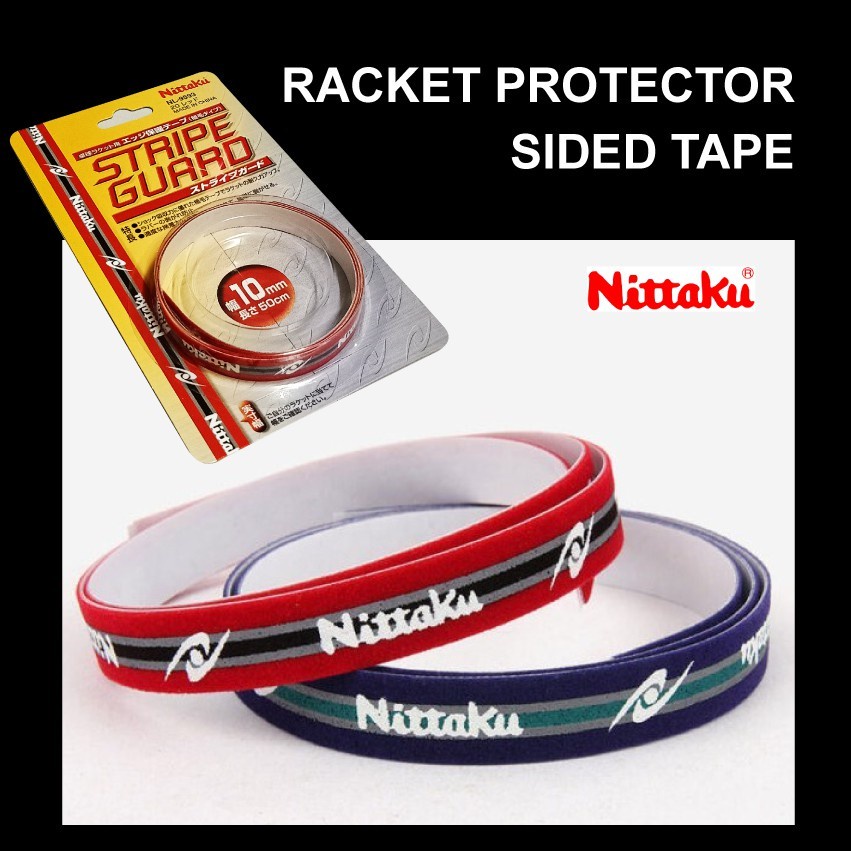 Nittaku Stripe Guard Table Tennis Racket Side Tape 10mm x 50cm Ping