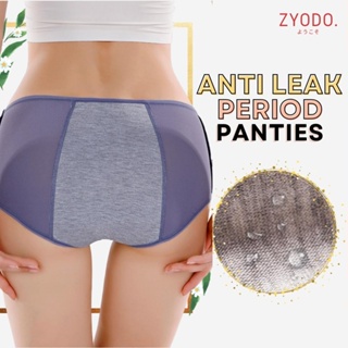 Leak Proof Plus Size Menstrual Panties Physiological Pants Women Underwear  Period Waterproof Mid-Rise Briefs Female Lingerie