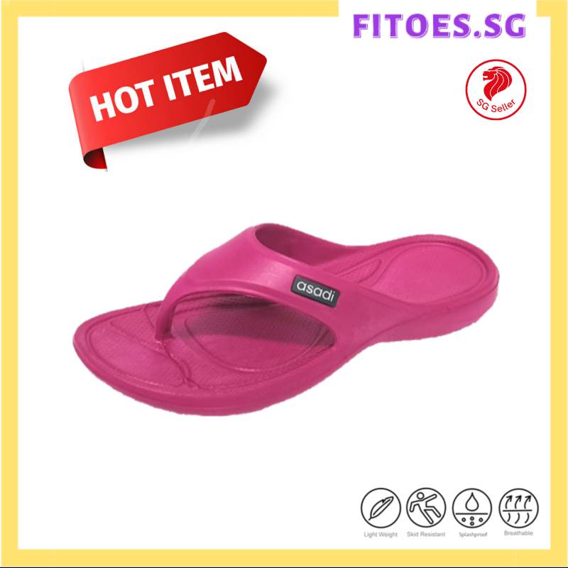 Girls pink hot sale flip flops