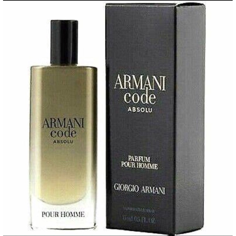 Giorgio Armani Code Absolu Parfum Pour Homme EDP 15ml/110ml for Men ...