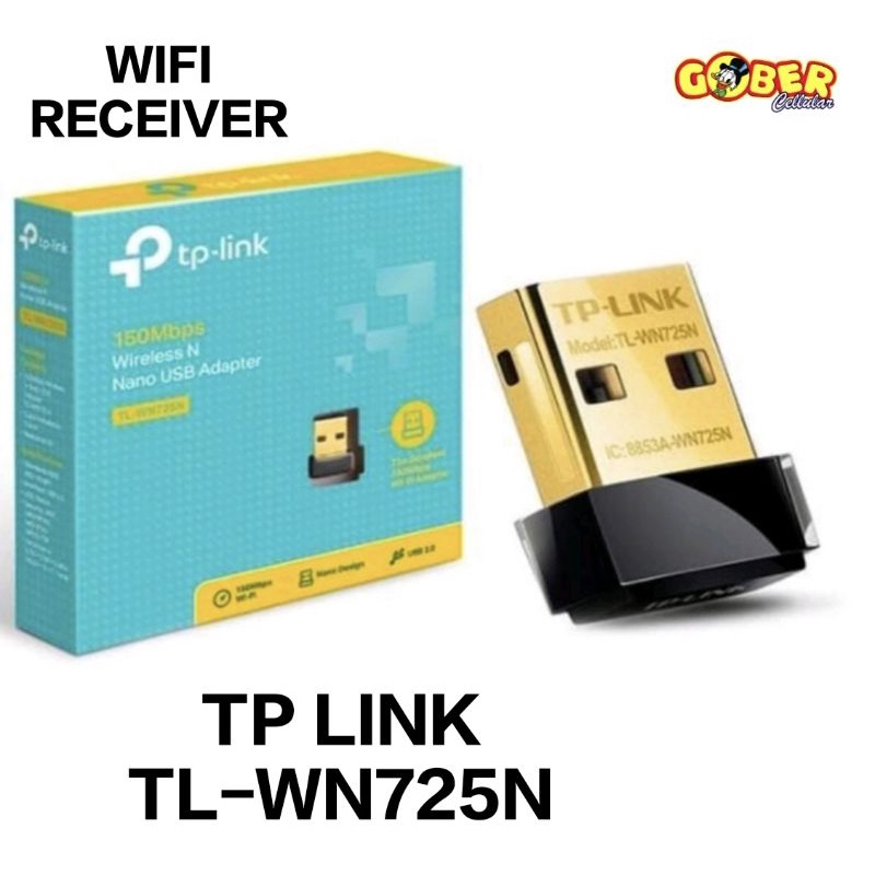 Tp Link WiFi TL-WN725N USB Wireless Receiver For PC Laptop Wireless ...