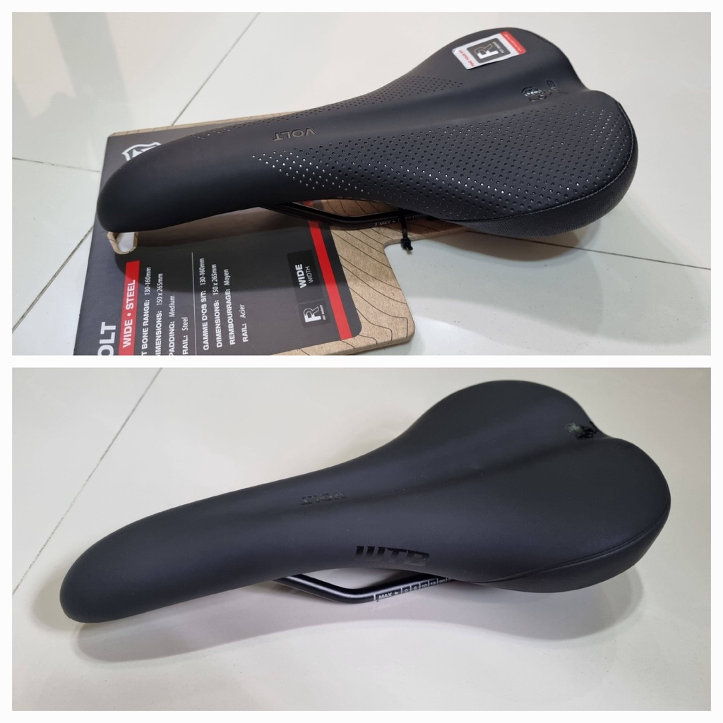 WTB Volt MTB Road Medium Saddle 142x265mm Shopee Singapore