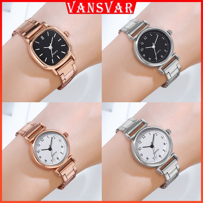 Fashion Women Watch Small Dial Stainless Steel Band Quartz Watches