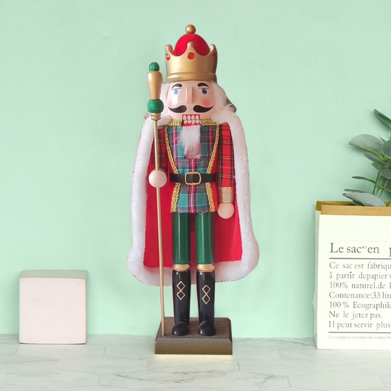 SPT Nutcracker Figurine King Nutcrackers 15inch Christmas Decorations Shopee Singapore