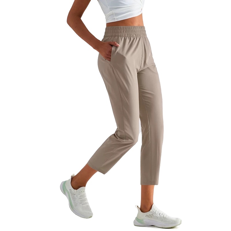 HOPPE FUMENG Loose style 8/9 causal sport running pants for women ...