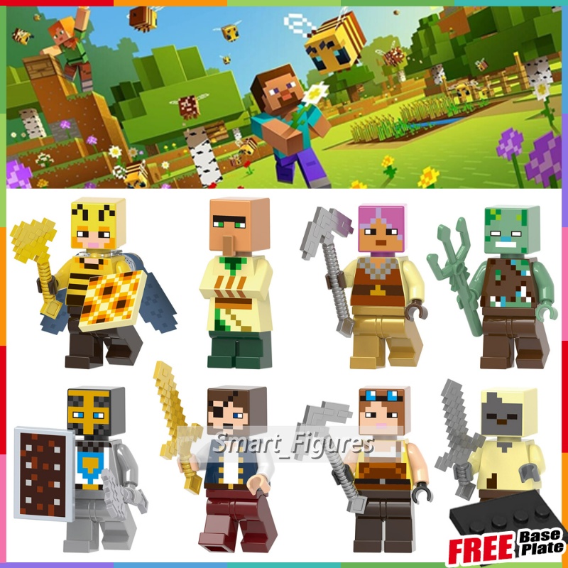 Minecraft mini figures online villager