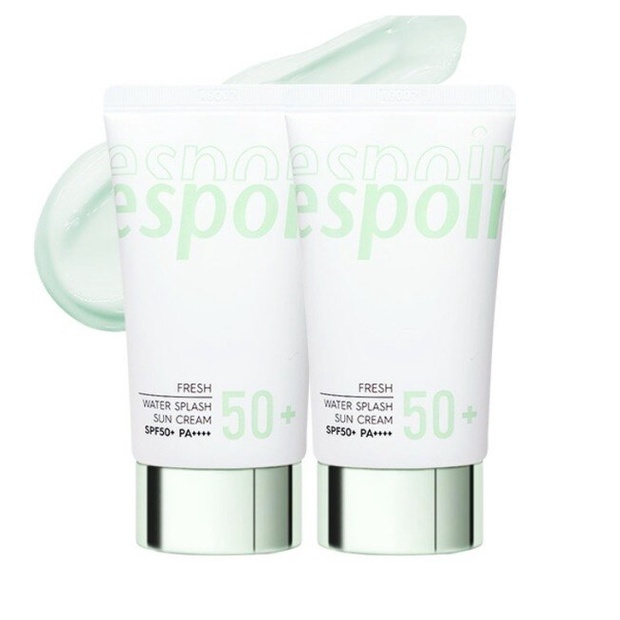 [1+1] espoir Water Splash Sun Cream Fresh SPF50+ PA++++ 60mL Shopee