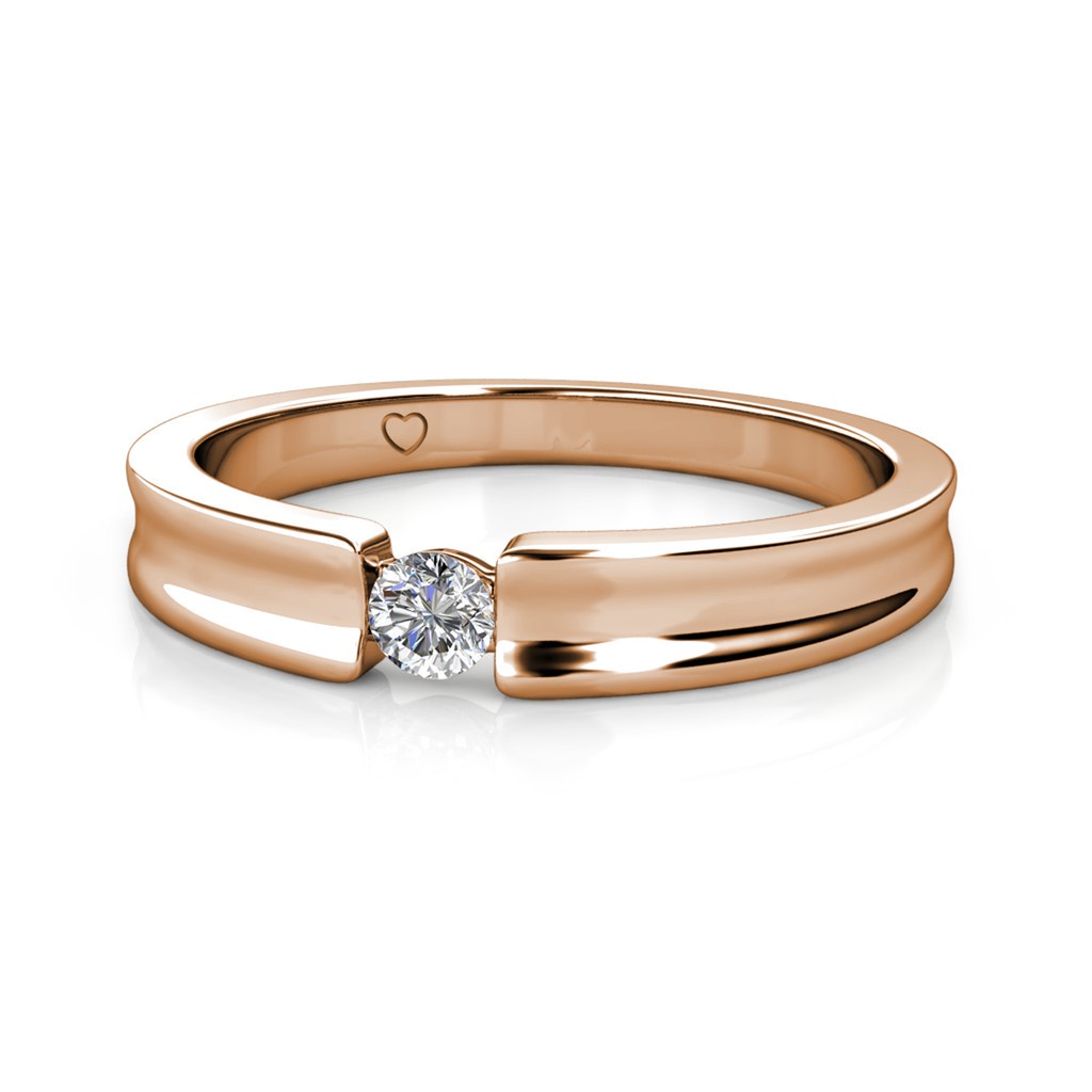 Simplicity Ring - Made with Swarovski Crystals