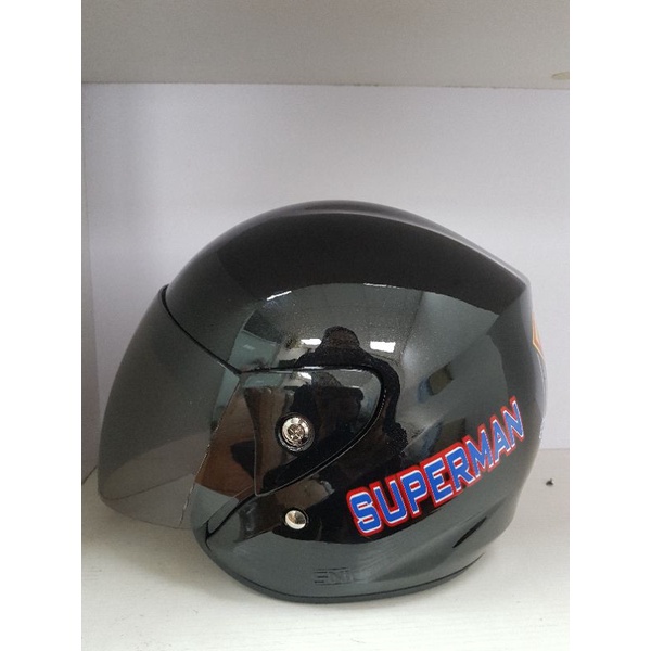 Helm Anak / Helm Anak Motif / ANT MINI JORDAN HITAM (Motif Cowok Random) - Gambar 2