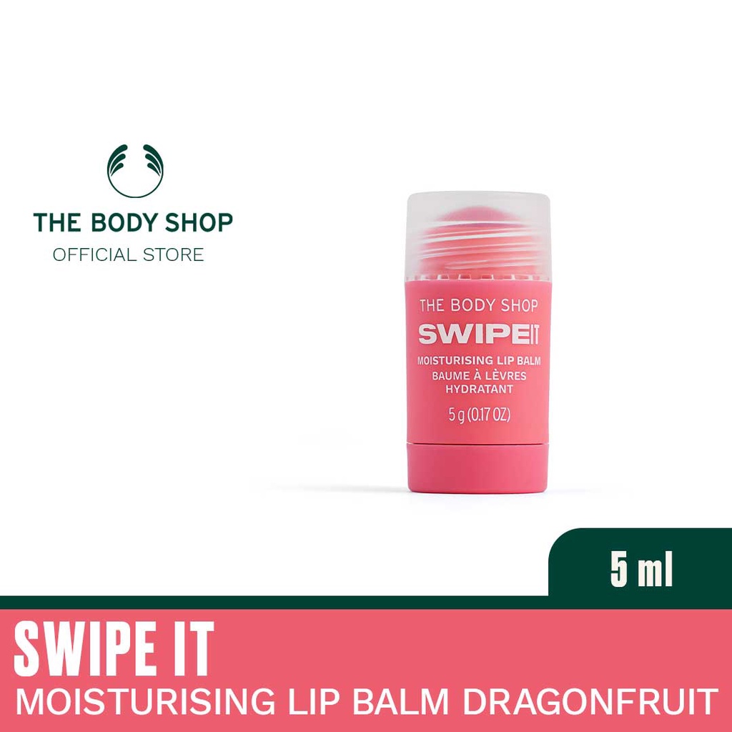 The Body Shop Swipe It Moisturising Lip Balm Dragonfruit 5g Shopee Singapore 9652