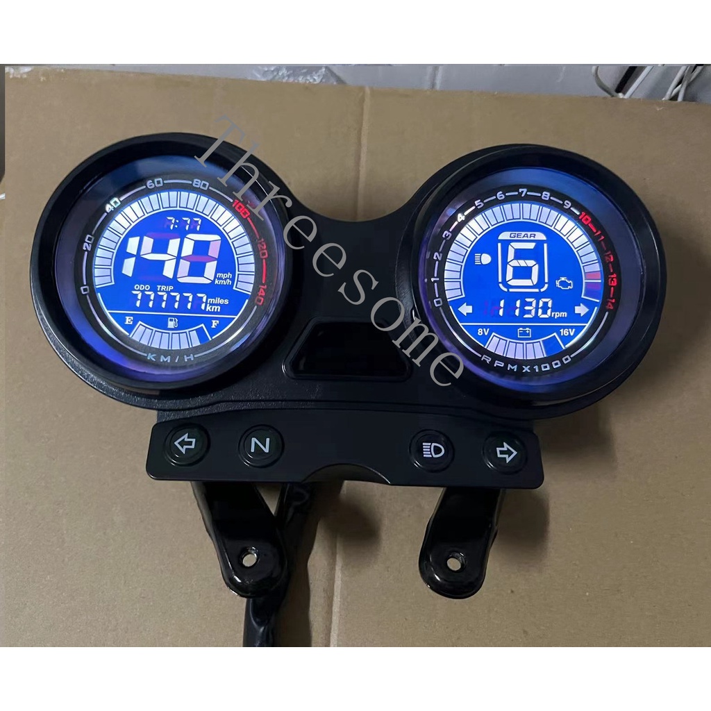 For YAMAHA RXZ Catalyzer Catal 5pv YBR125 YBR 125 Digital Meter