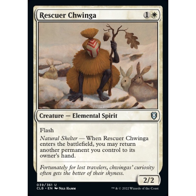 Rescuer Chwinga (Magic The Gathering NM single) | Shopee Singapore