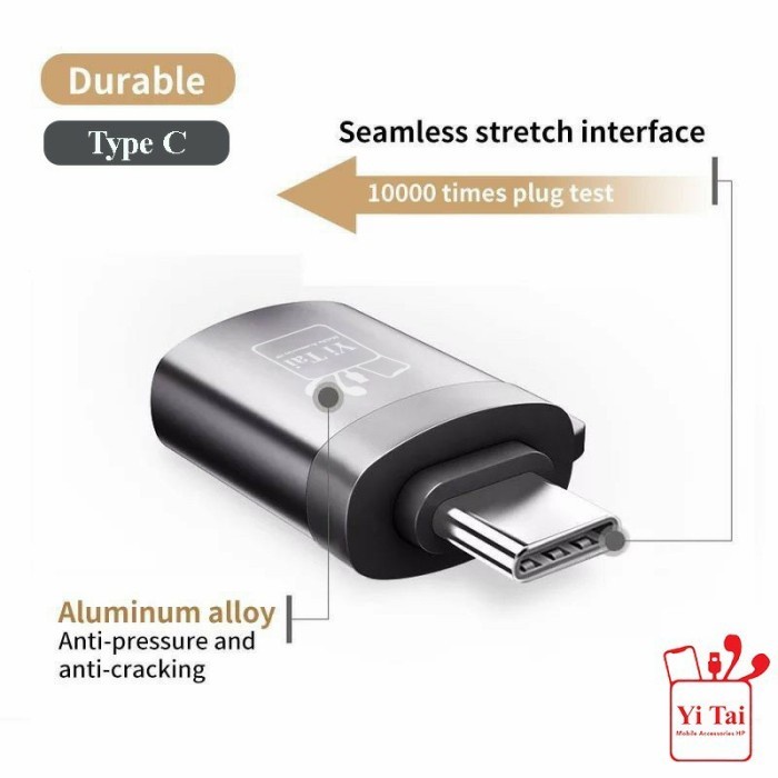 YI TAI - YTM-07 OTG Micro USB Aluminium USB 3.0 - Gambar 2