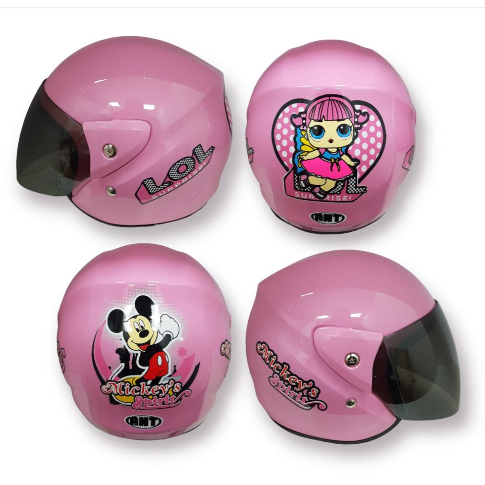 Helm Anak / Helm Kids / ANT MINI JORDAN (Motif Cewek Random)