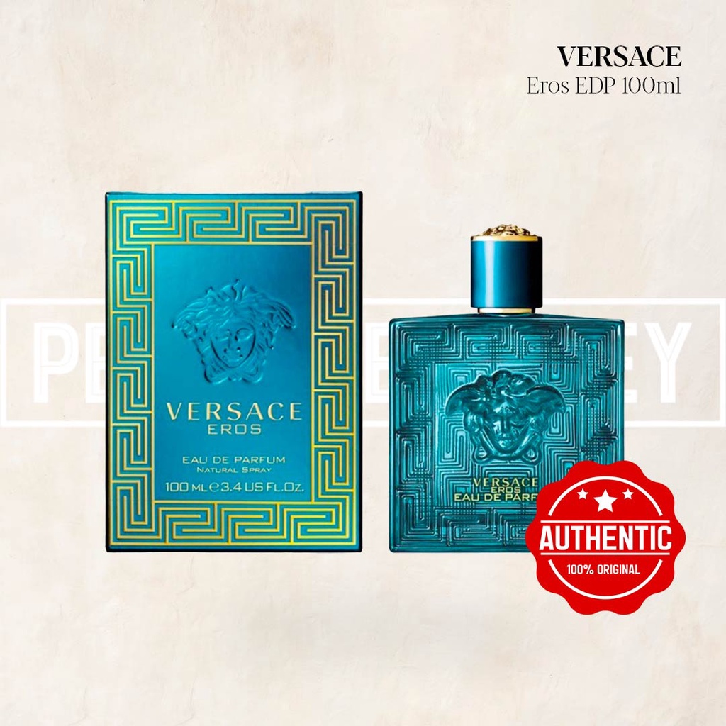 PERFUME ALLEY] Versace Eros EDP 100ml | Shopee Singapore