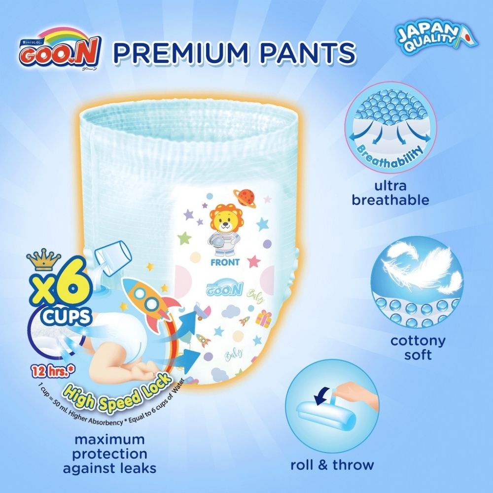 NEW】Goo.N Goon Premium Pants Diapers for Boy & Girl - M/L/XL/XXL/XXXL Super  Jumbo Pack - Japan Quality | HUSH A BUY | Shopee Singapore