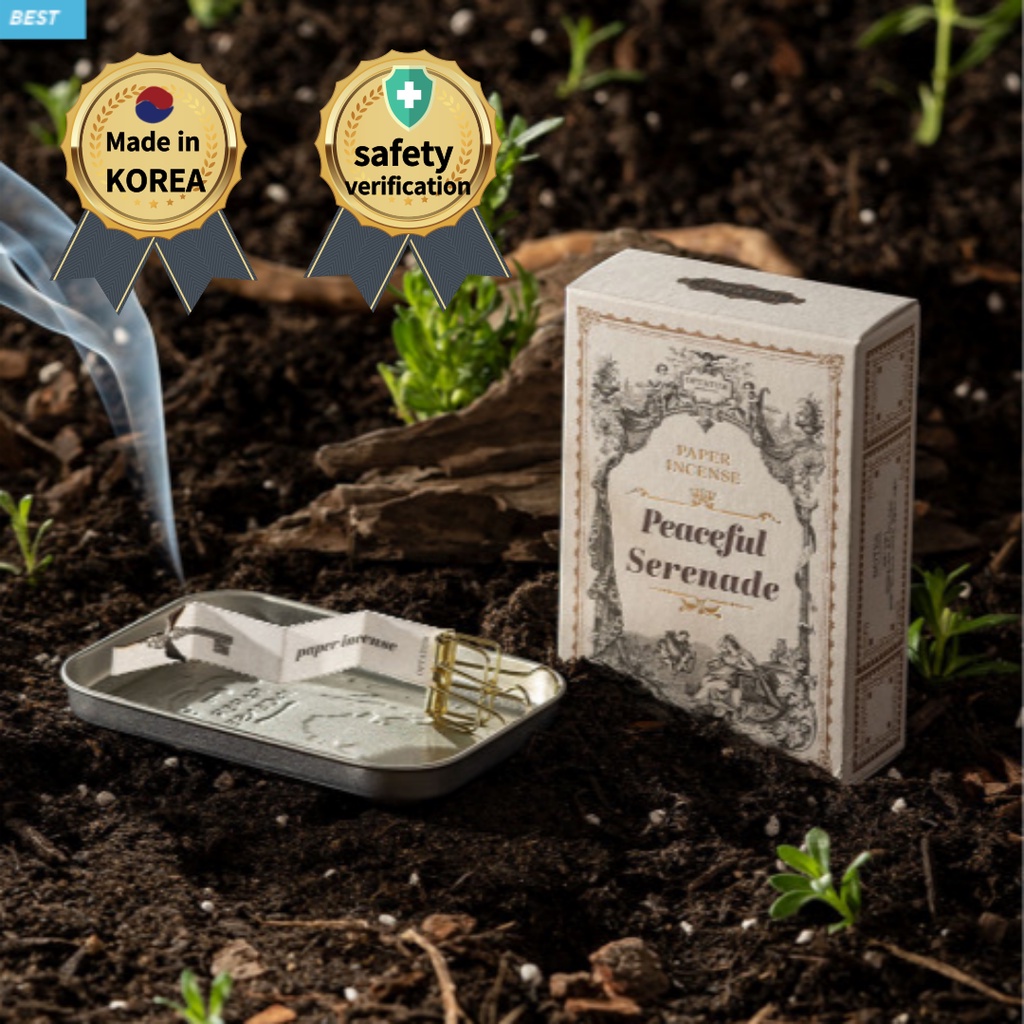 OPTATUM paper incense set(holder and case, 48pcs) Shopee Singapore