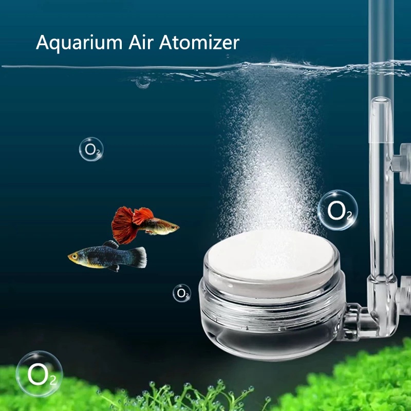 Quiet Nano Aquarium Air Bubble Atomized Plate Fish Tank Air Diffuser ...