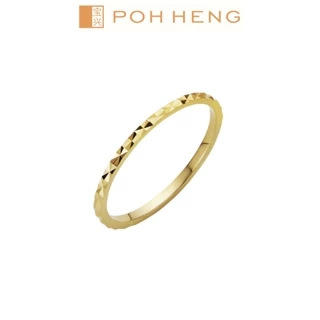Poh Heng Jewellery 22K Fresstyle Band Classic Ring (Online Exclusive)