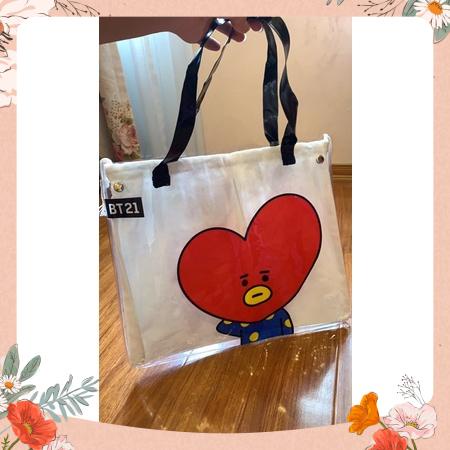 Tote bag bt21 shopee hotsell