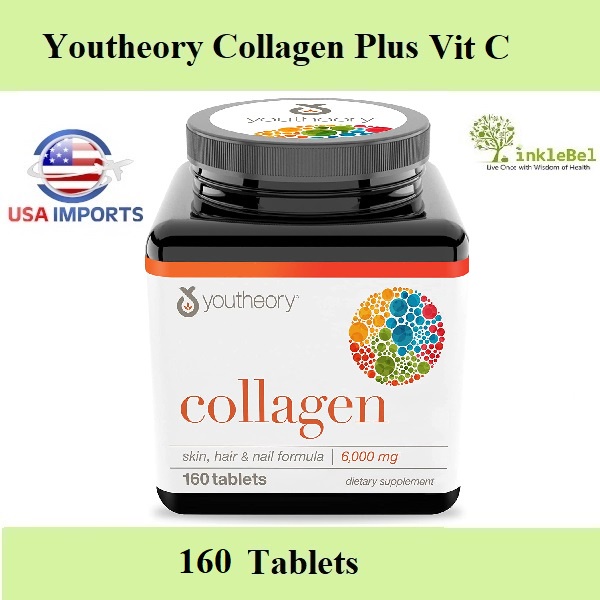 Youtheory Collagen Advanced with Vitamin C, 160/290Tablets
