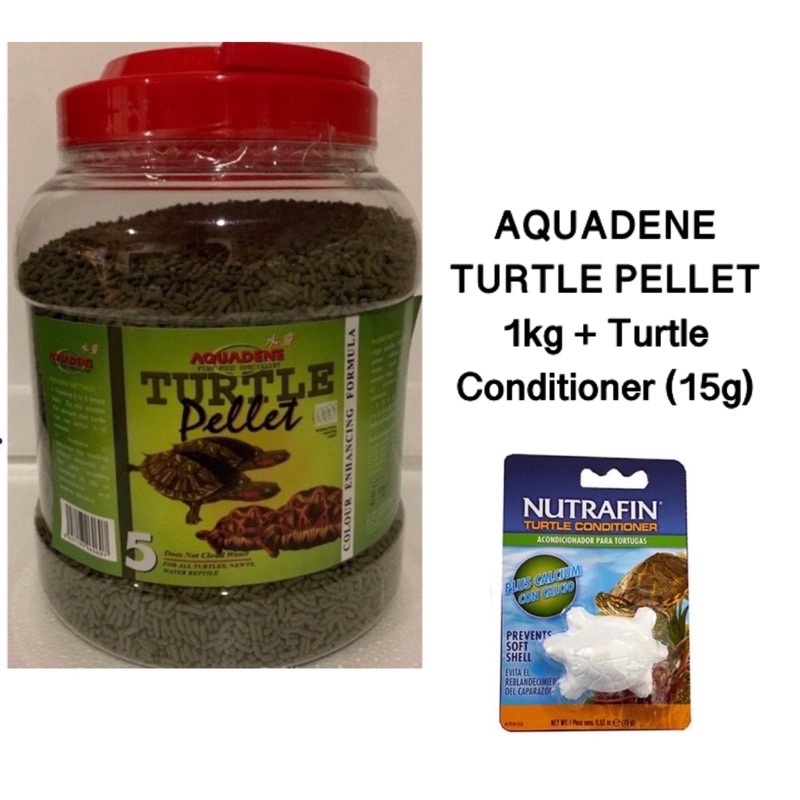Nutrafin Basix Floating Turtle Pellet (360g x 3) + Turtle (15g ...