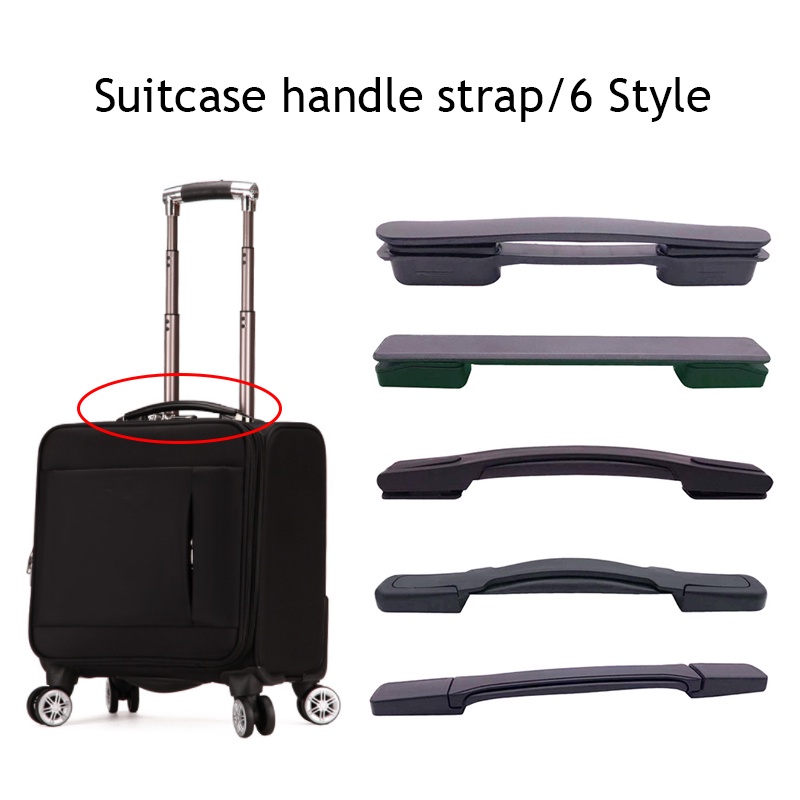 No screws Luggage Handle Bag Grip Suitcase Trolley Black Travel