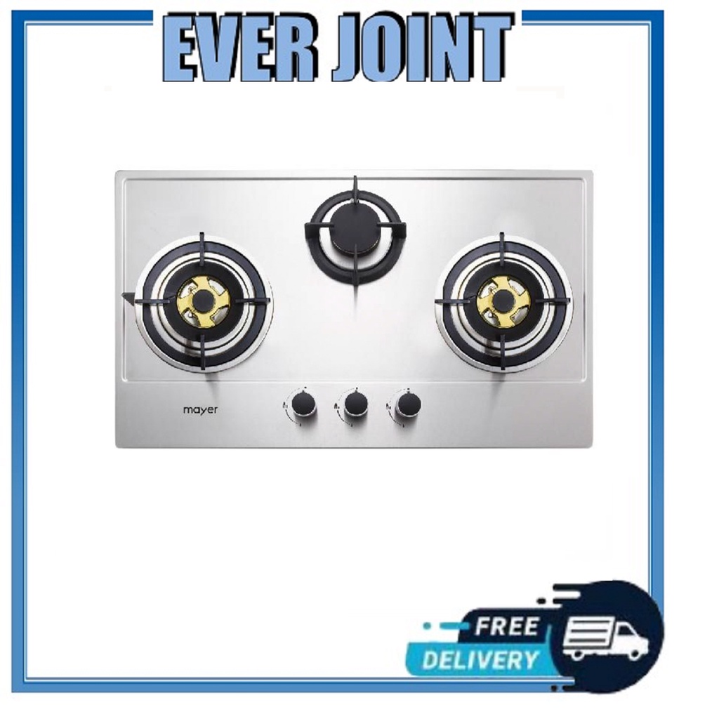 [Installation Included] Mayer MMSS773HI 3 Burner Gas Hob Shopee Singapore