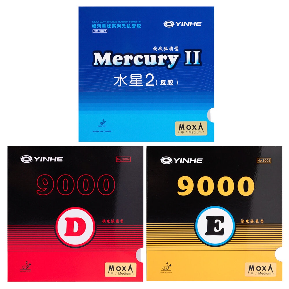 YINHE Popularizing Sticky Table Tennis Rubber Mercury 2/9000D/9000E