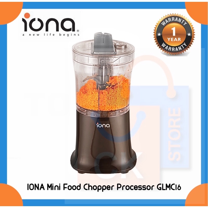 IONA (500W) Mini Food Chopper Processor GLMC16 GLMC 16 (1 Year